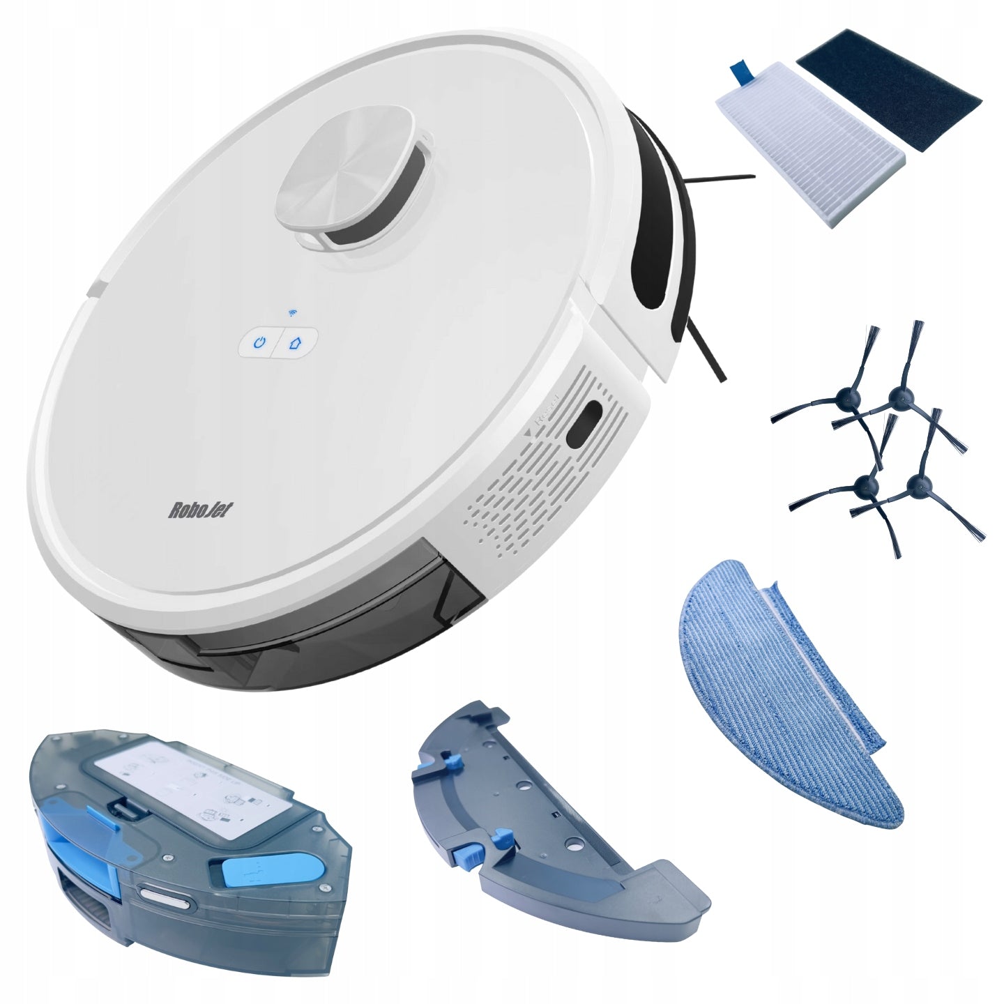 Cleaning robot mopping +12 MODES washing robot vacuum cleaner RoboJet