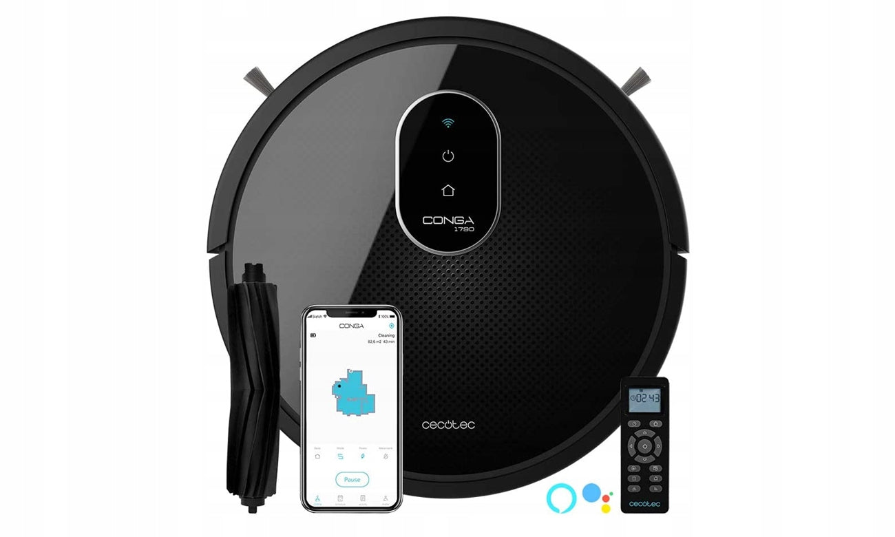 Cleaning robot mopping Cecotec Conga 1790 Ultra black