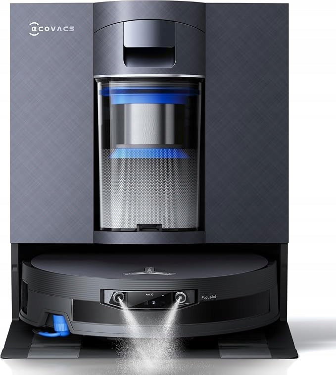 Cleaning robot mopping Ecovacs DEEBOT X12 OmniCyclone + washing station