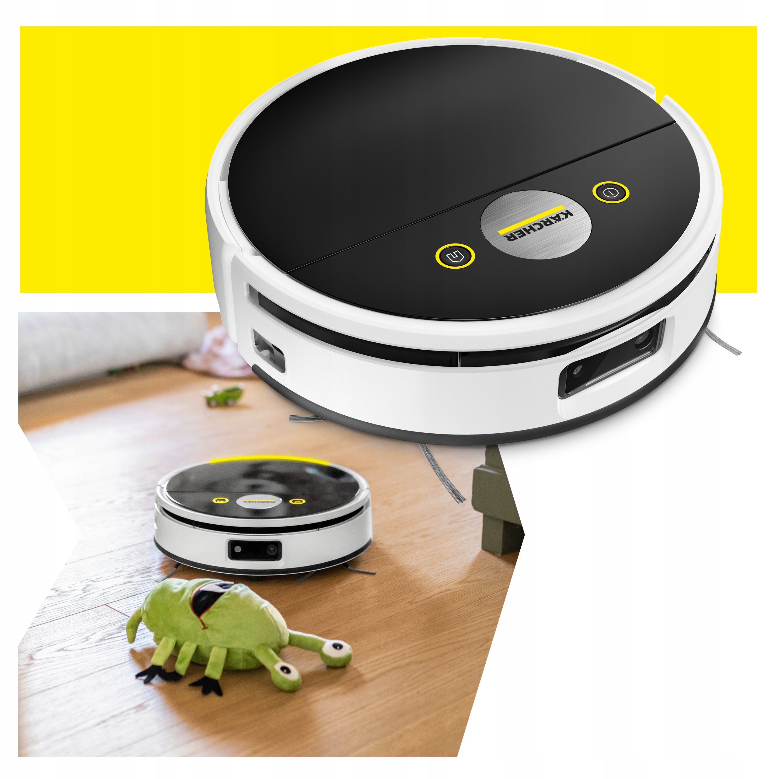 Cleaning robot mopping Karcher RVF 7 Comfort Extra with station Packaging status original