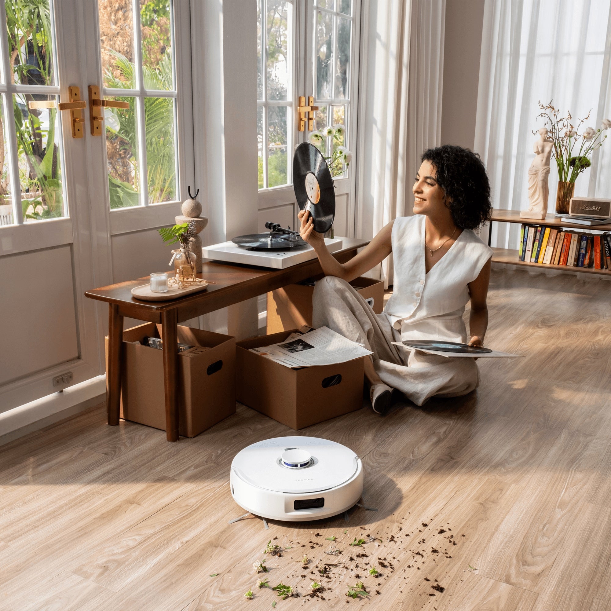 Cleaning robot mopping Narwal Freo Z10 15Kpa anti-tangle mopping Dust container volume 2.5 l