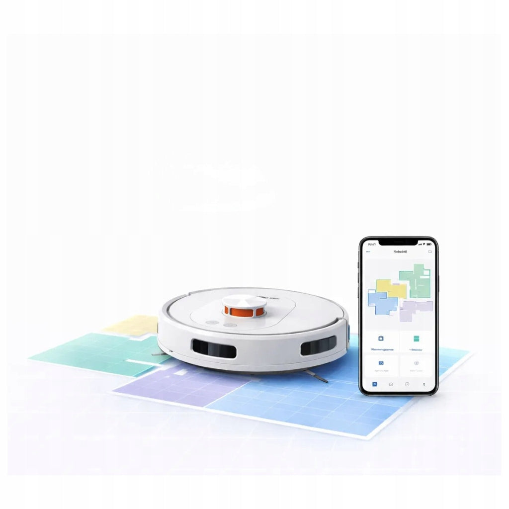Cleaning robot mopping vacuum cleaner with RoboJet X-One 3 PRO station Wireless operating time 120 min