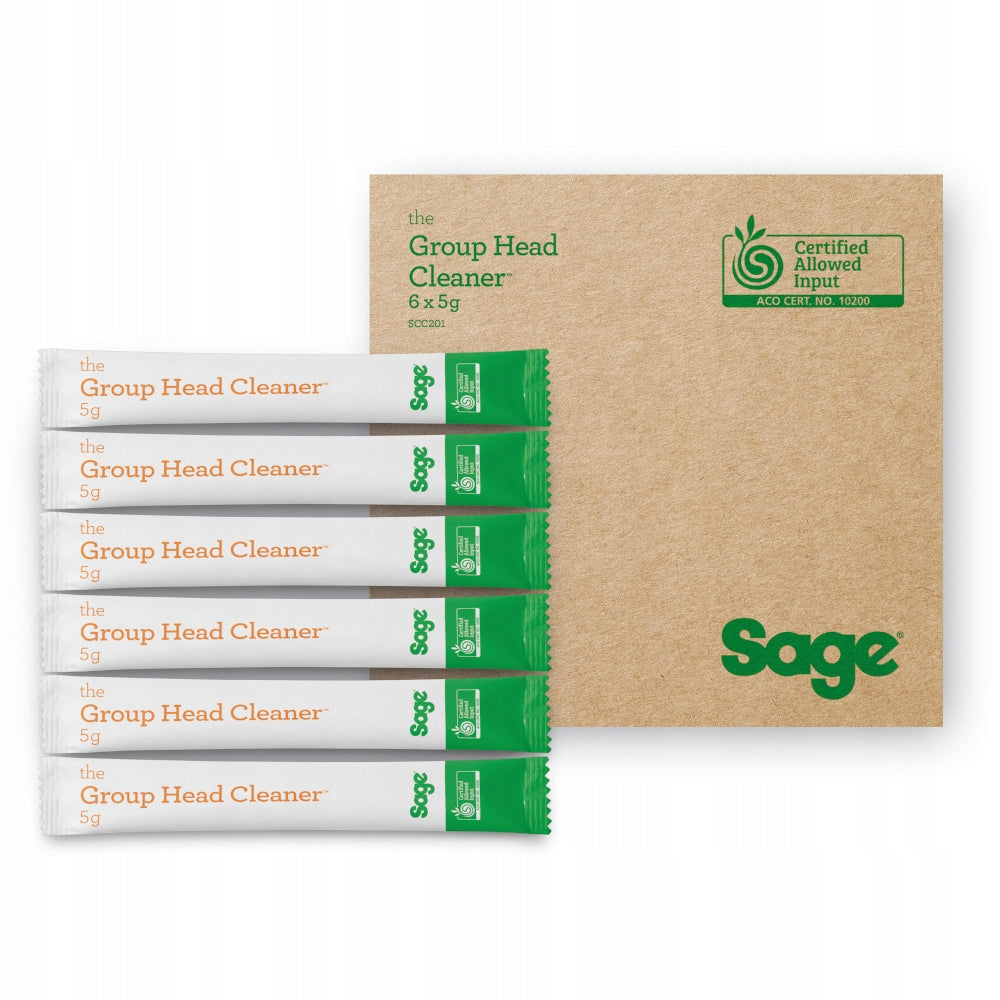 Cleaning sachets for espresso machine head 12x5g Sage SCC202 new formula