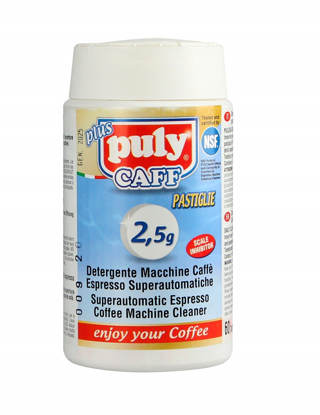 Cleaning tablets PULY CAFF Plus Tabs NSF 2,5g (60pcs)