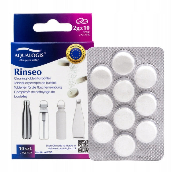 Cleaning tablets for bottles Aqualogis Rinseo 10 pcs.