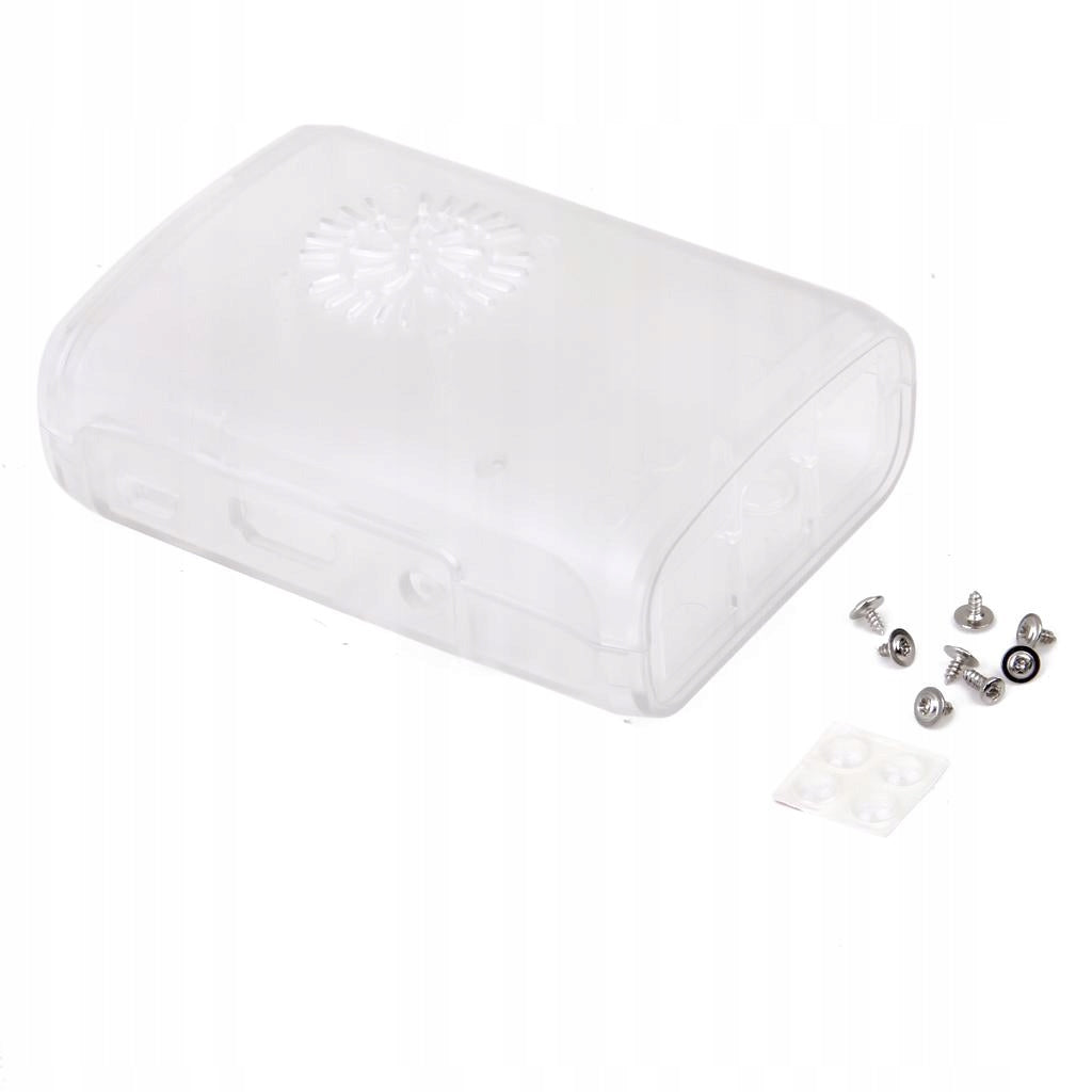 Clear ABS Box Enclosure Supporting Fan For B+ / Pi 2