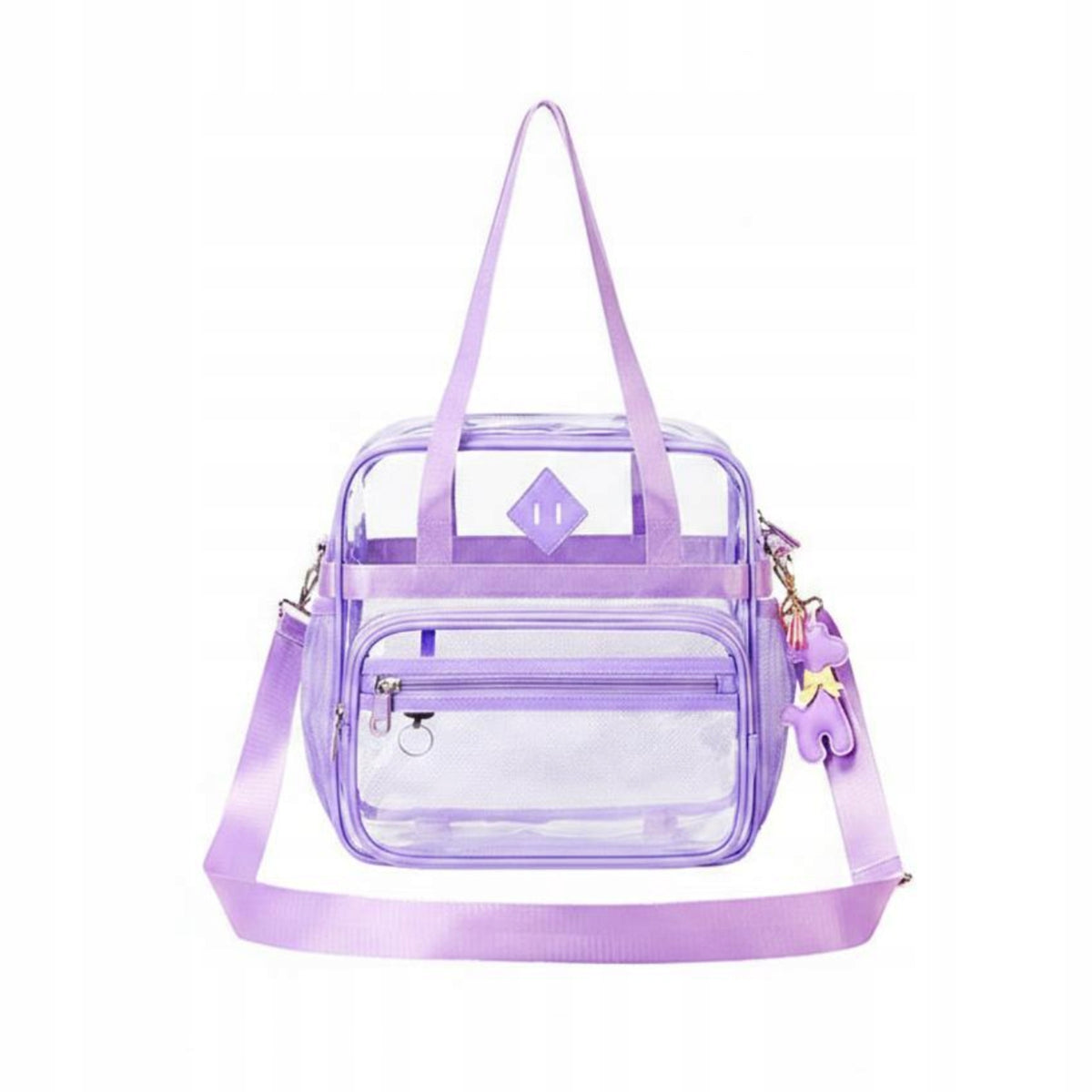 Clear Backpack Large Capacity Transparent School Bag Waterproof for Travel