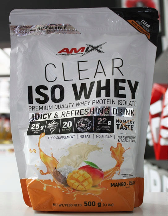 Clear Iso Whey 500g lemon lime Expiration date at least 3 months from the date of purchase