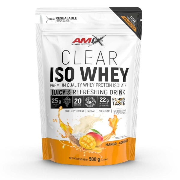 Clear Iso Whey 500g mango coconut