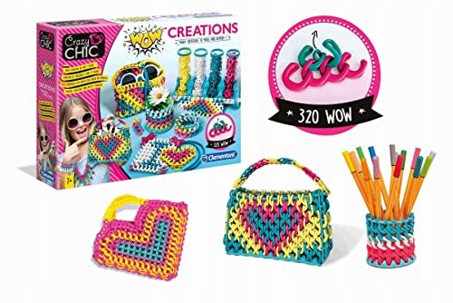 Kūrybinis rinkinys Clementoni Crazy Chic Wow Creations, 18540