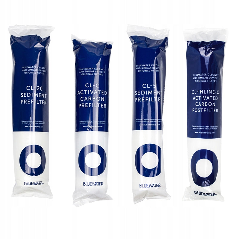 Cleone, Aqueena Zepter cartridges 4 pieces CL-20, CL-5, CL-C, Cl-InLine-C EAN (GTIN) 7333195000030