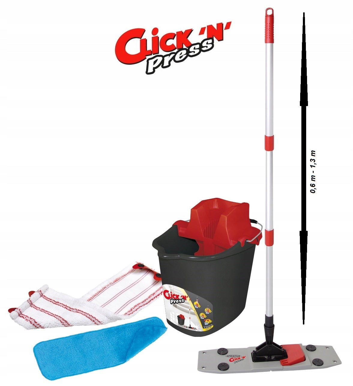 Click 'N' Press floor cleaning set - SPRINTUS