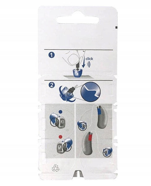 Click Sleeve Caps / Domes with Ventilation for Signia Cameras - 6 Pack XS Medical device no