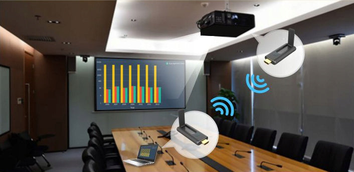 ClickCast WIRELESS AUDIO-VIDEO SIGNAL TRANSMISSION SYSTEM BYOD Switcher Manufacturer no brand