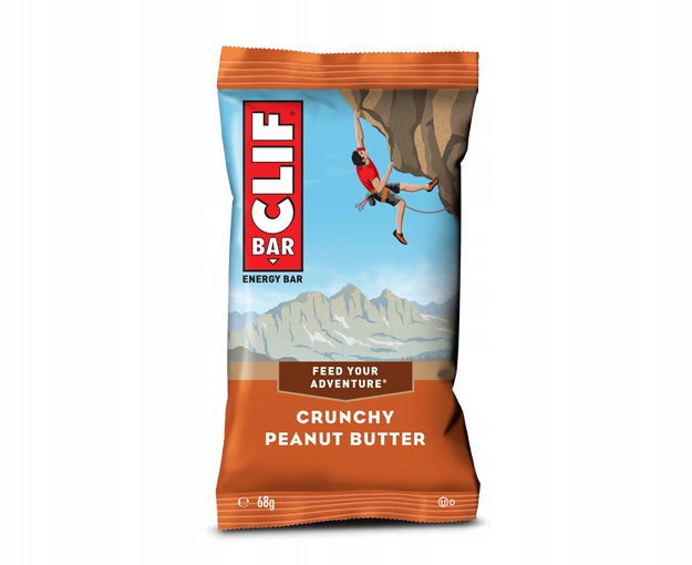 Clif Bar Crunchy Peanut Butter Energy Bar 68 g 12 Pieces Packaging status original