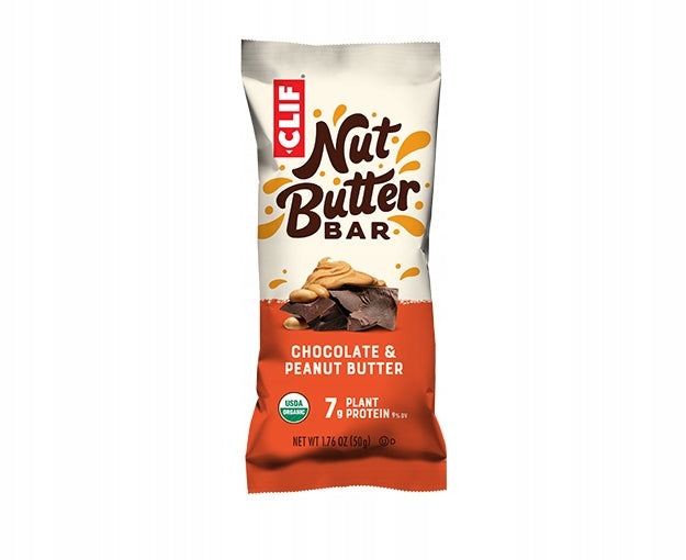 Clif Bar Nut Butter Filled Chocolate Peanut Butter Bar 50g x 12 Pack Expiration date at least six months from the date of purchase