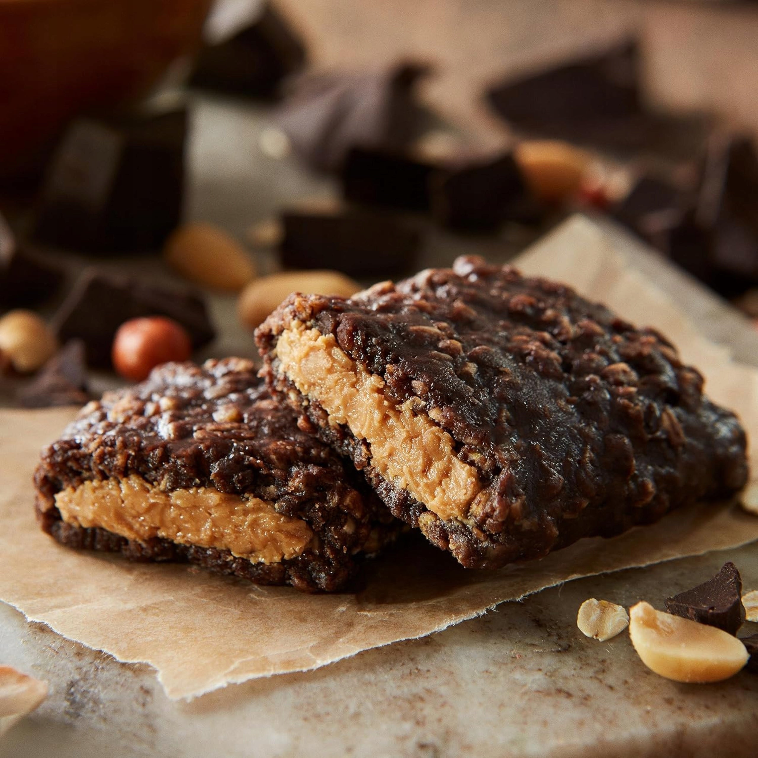 Clif Bar Nut Butter Filled Chocolate Peanut Butter Bar 50g x 12 Pack Manufacturer code CB11x12