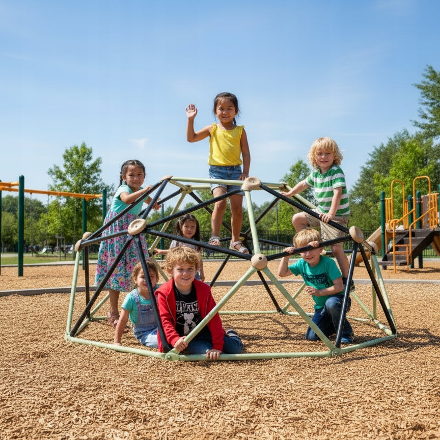 Climbing Dome for Children Ladder Solid Metal 2,4m 8FT Brand Active Hobby