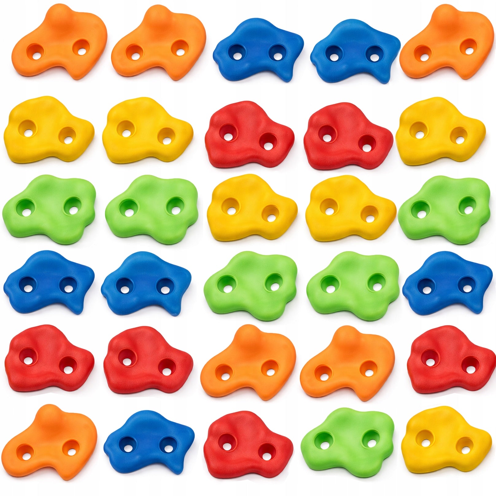 Climbing Stones 39pcs Climbing Handles 6pcs Kids Screws Included climbing wall