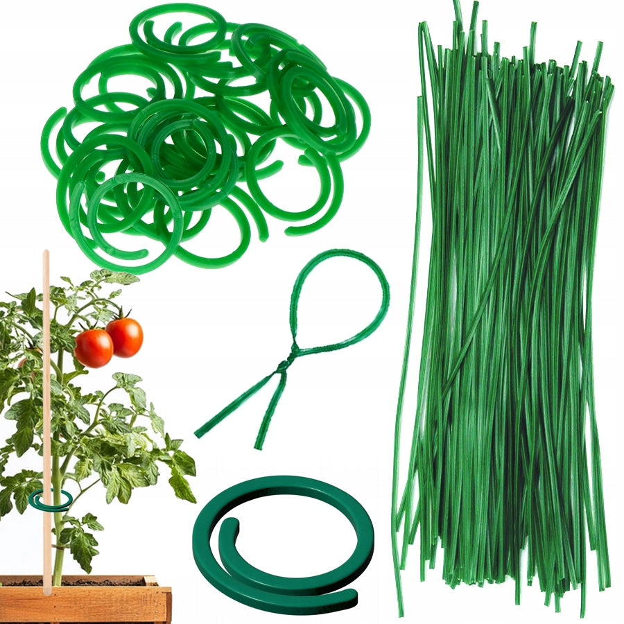 Clip Wire For Plant Flower Tomato Clasp Clips Holder Set of 100 Pcs