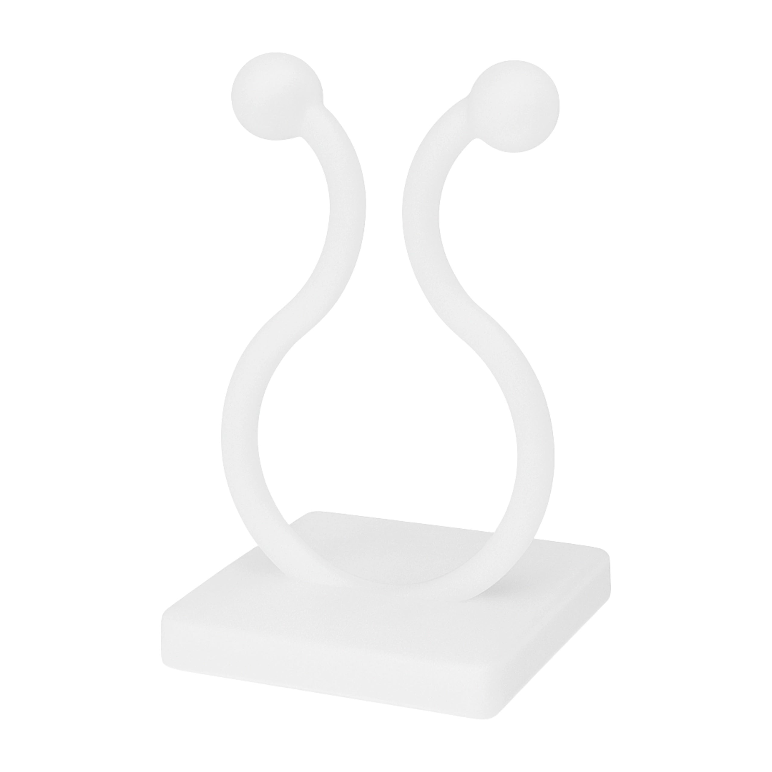 Clip for Fixing Plant Creepers 20 mm Self-Adhesive Holder - 10 Pieces Number of pieces 10 pcs