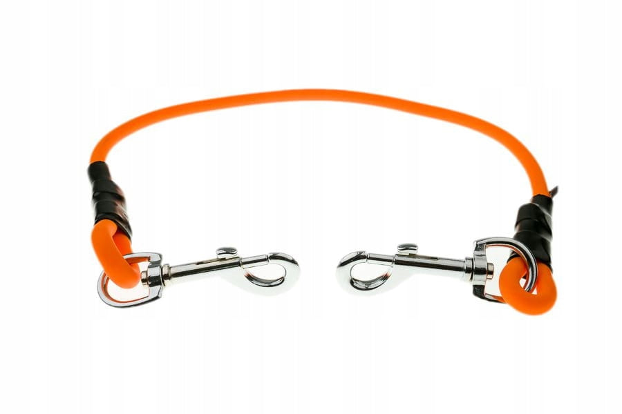 Clip for distributor / leash Biothane 8mm 70 cm orange