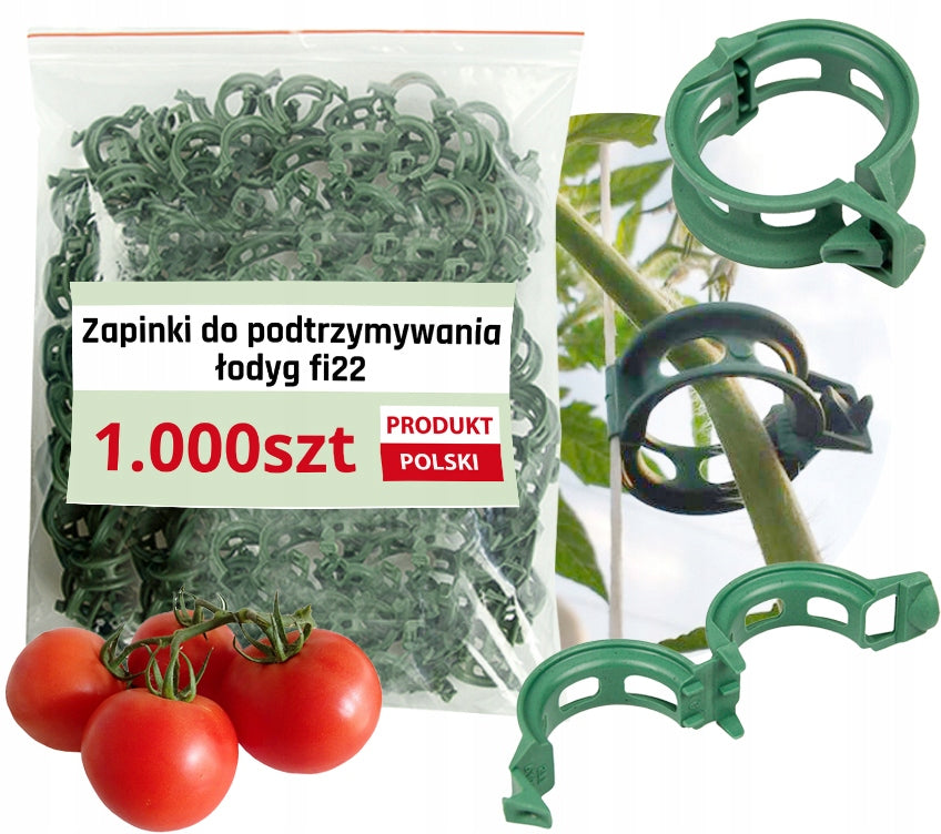Clips 1000 Pcs Fasteners Plant Support Handles Stem Shoots
