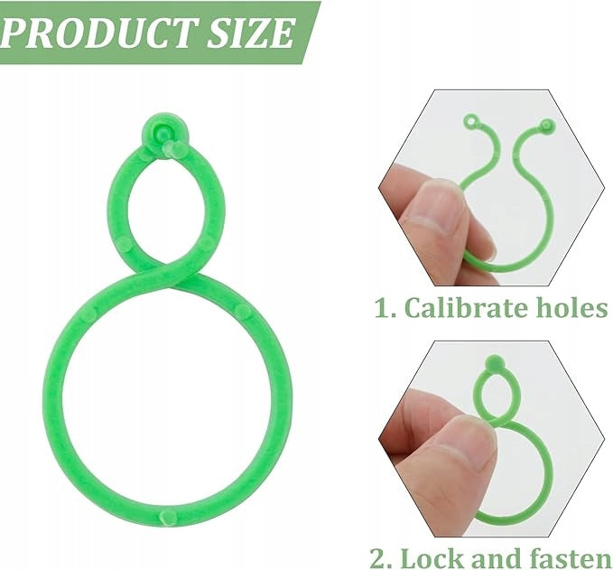 Clips for tomatoes Clips Cufflinks Shoots Plant Stem Handle STRONG 200pcs. Brand no brand