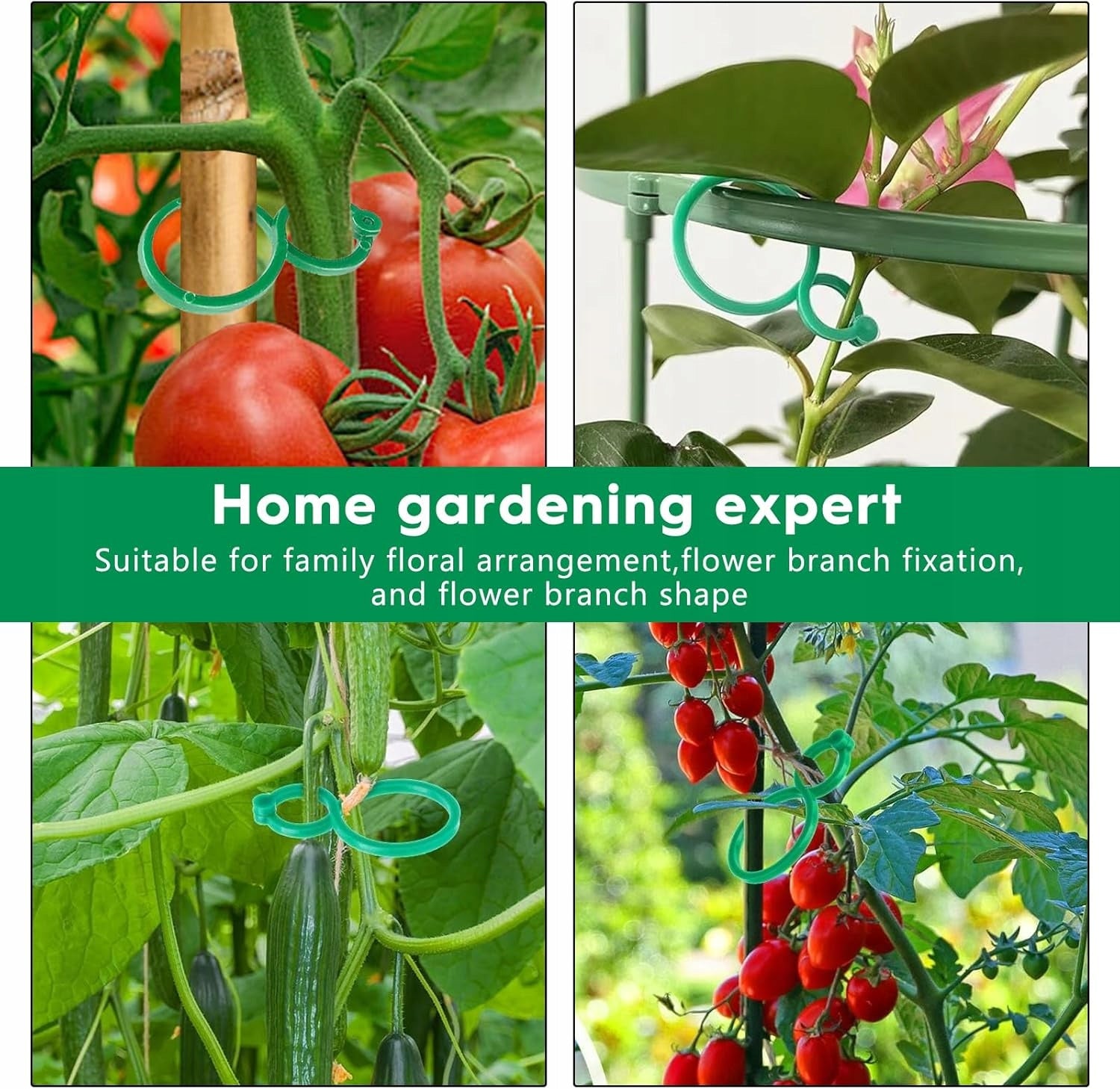 Clips for tomatoes Clips Cufflinks Shoots Plant Stem Handle STRONG 500pcs. Brand no brand