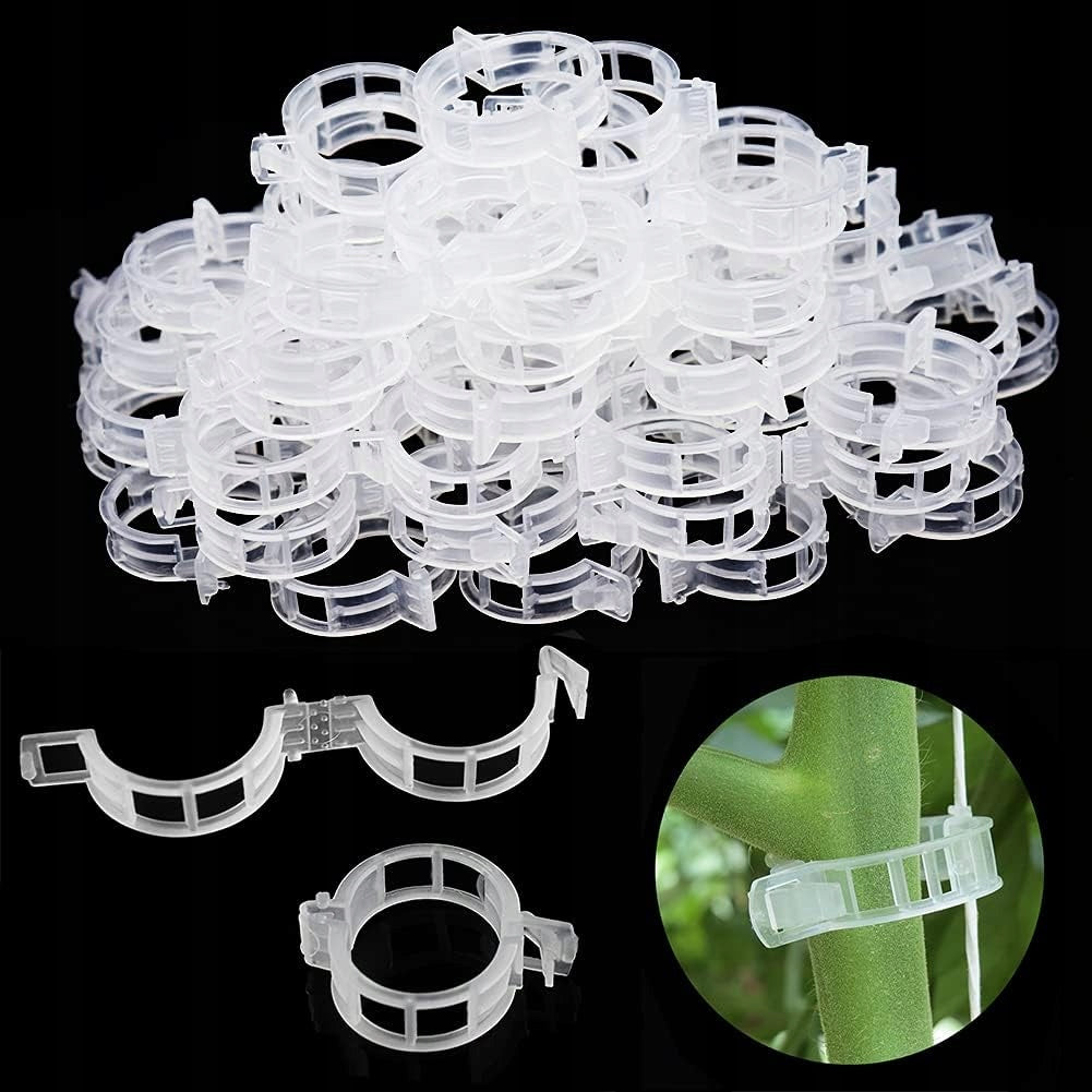 Clips handles for climbing stems - for tomatoes and plants 100 pcs. Packaging status original