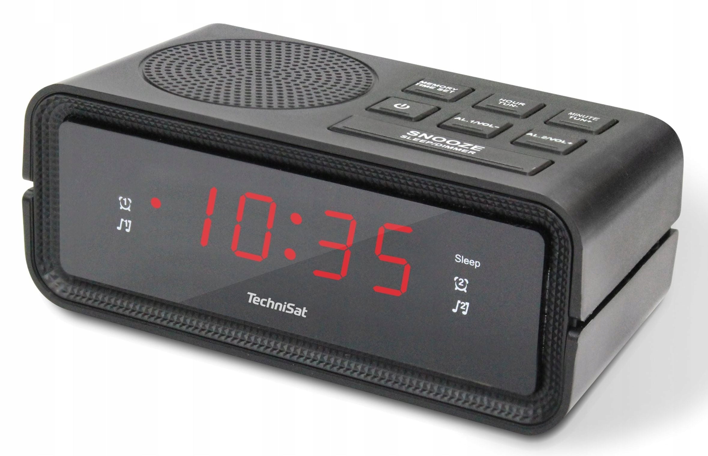 Clock RadioAlarm Clock FM Radio TechniSat DigiClock 2 Alarm Clock for Kitchen Bedroom