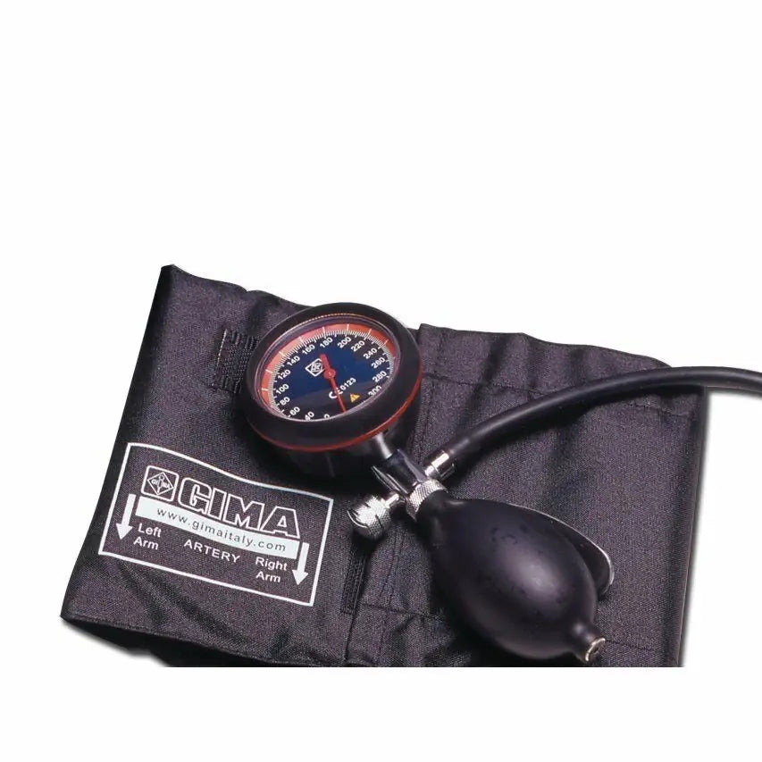 Clock blood pressure monitor GIMA 32725 LONDON black shoulder Packaging status original