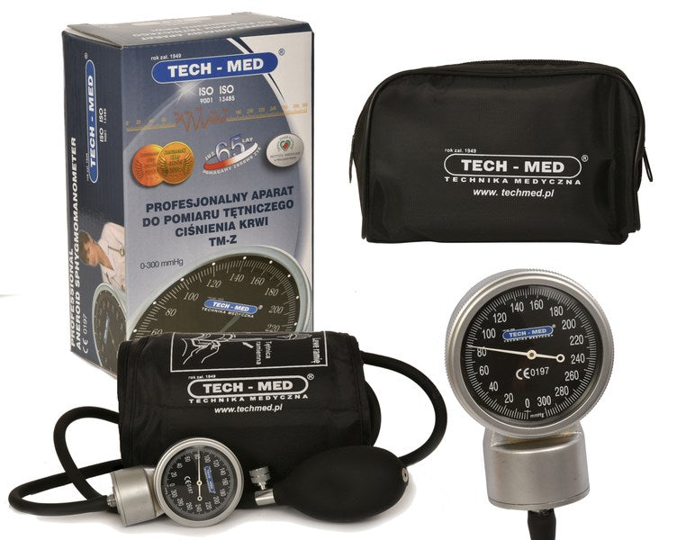 Clock blood pressure monitor TECH-MED TM-Z for shoulder / dial black Medical device yes
