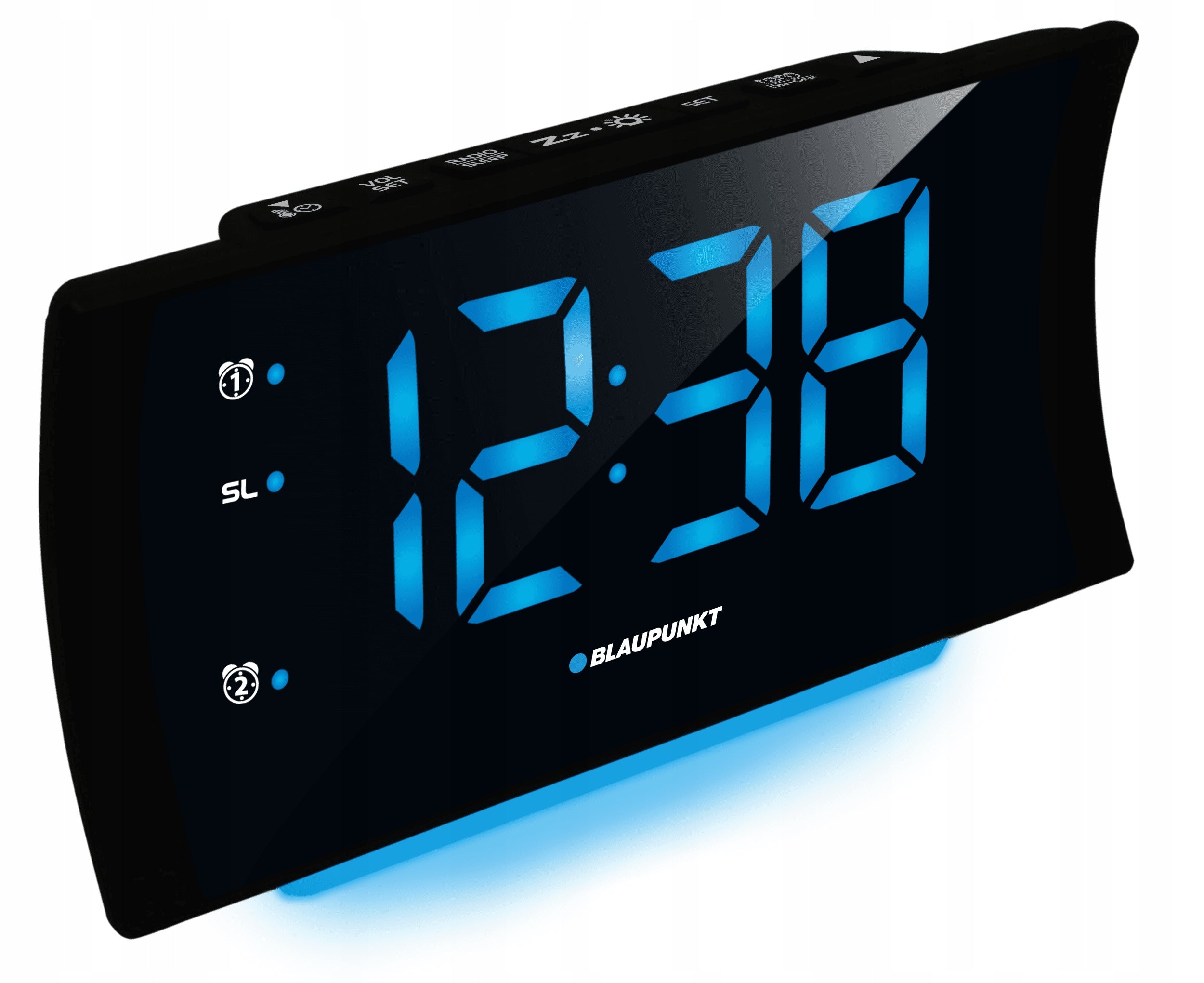 Clock radio BLAUPUNKT CR80USB with USB charging function Clock Thermometer Alarm