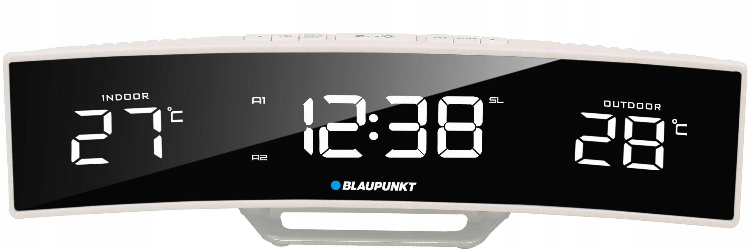 Clock radio Blaupunkt CR12WH FM PLL temperature inside/outside
