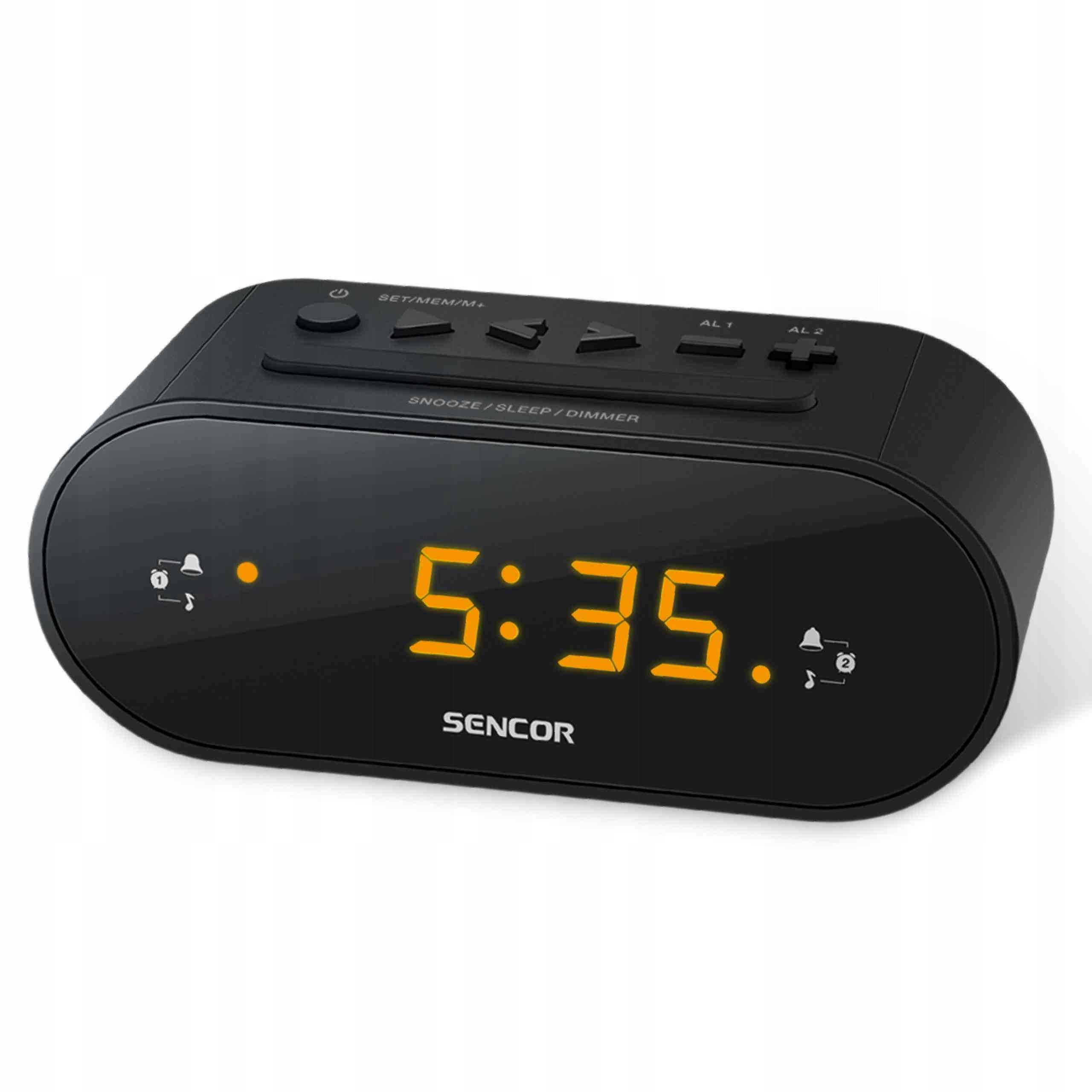 Clock radio with LED display Sencor SRC 1100 B