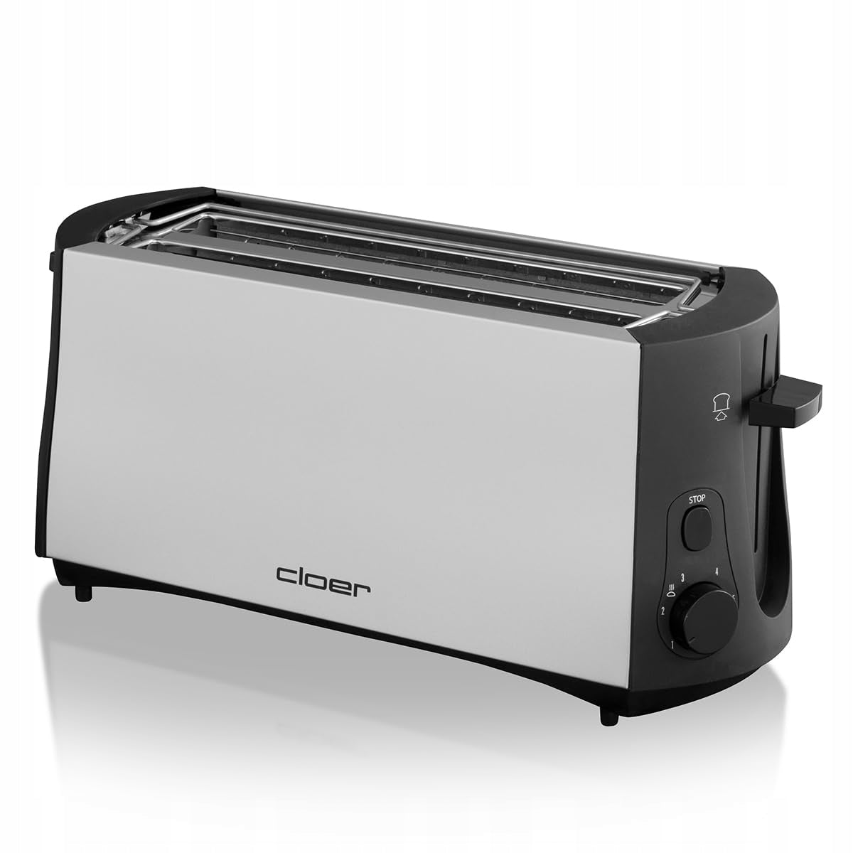 Cloer 3710 toaster with long opening for 4 slices Brand Cloer