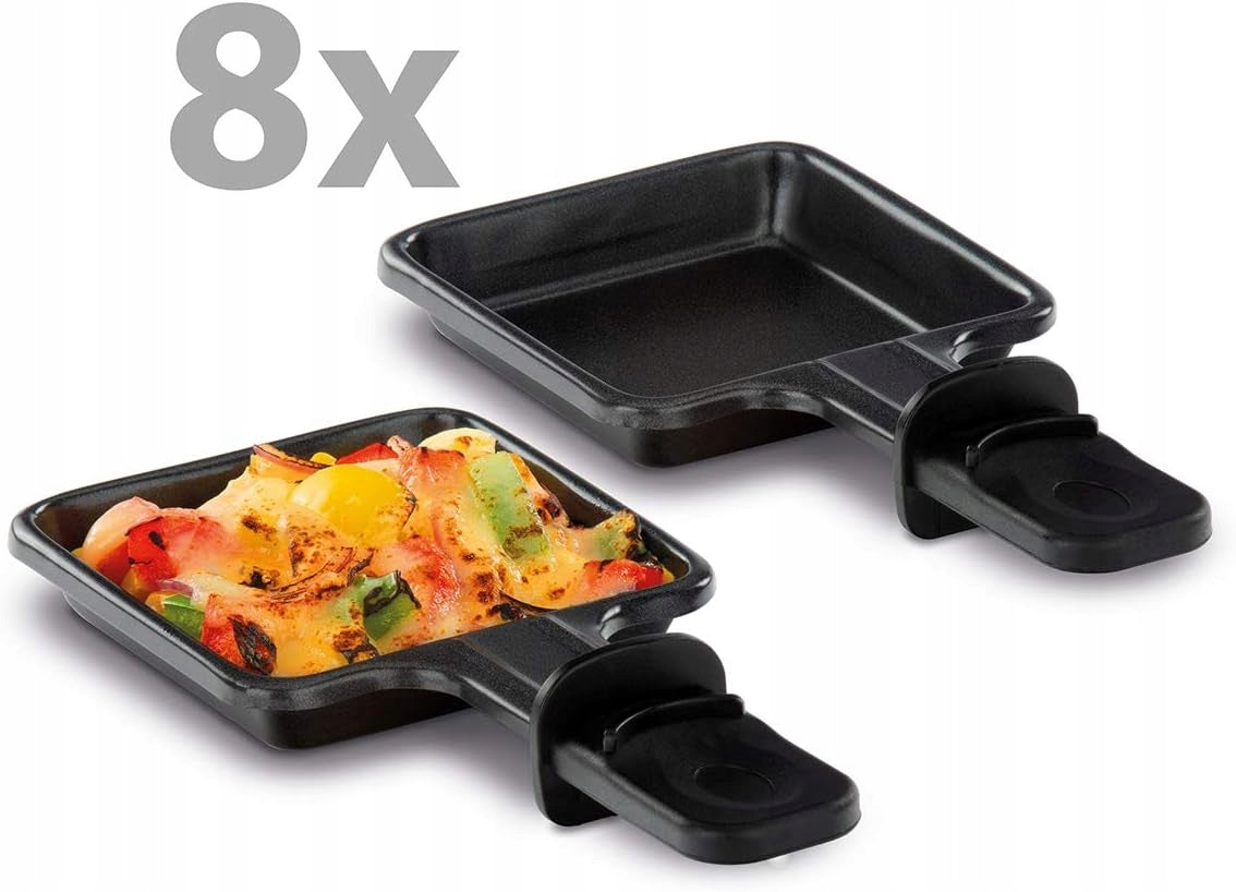 Cloer Grill Raclette 6430 Natural Stone 8 Griddles 1200W Model 6430