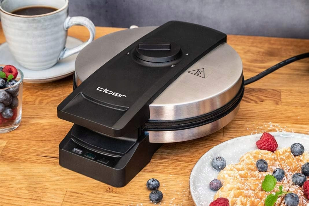 Cloer Waffle Iron Professional Double Sugar Resistant 16,5 cm Ø 950W Brand no brand
