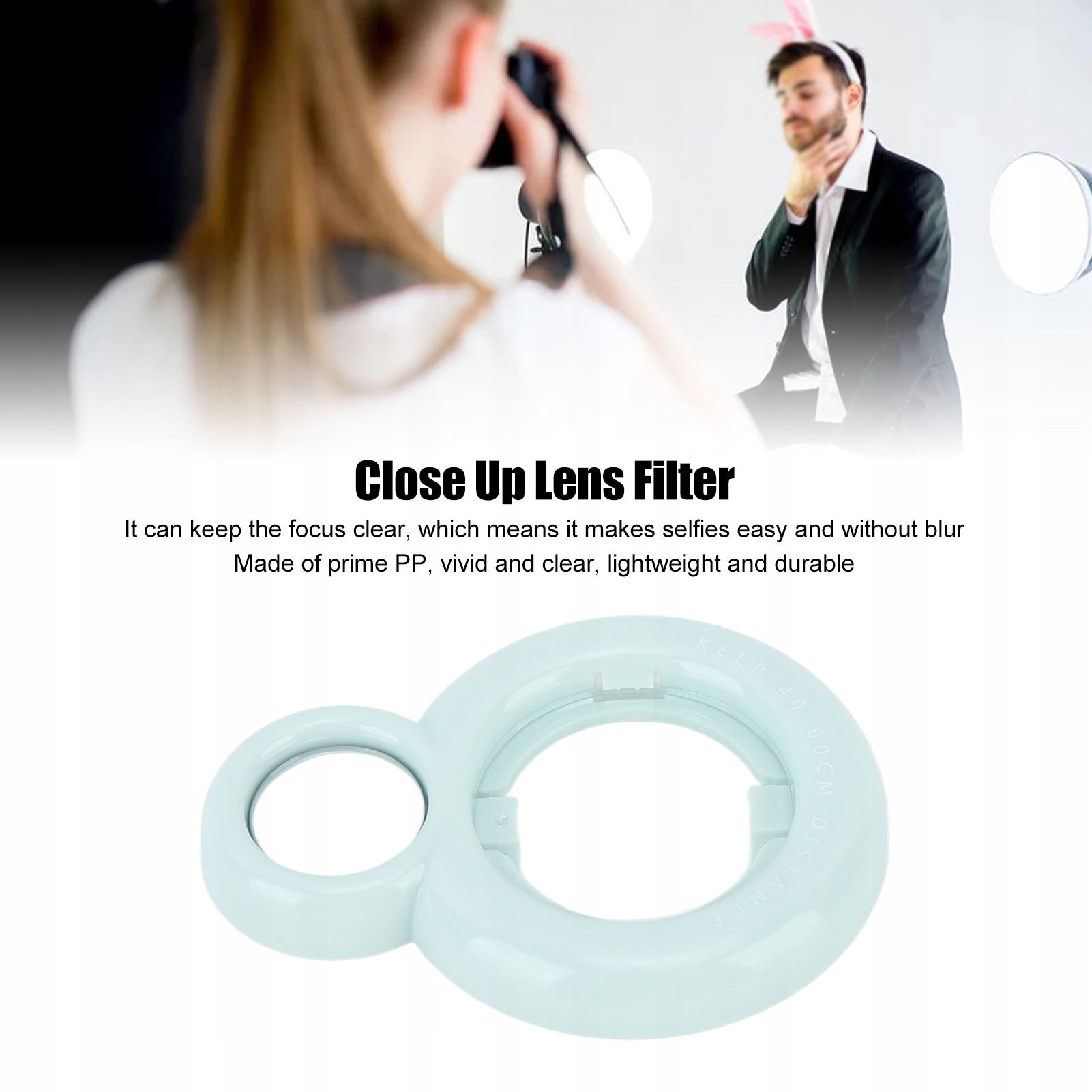 Close-up Lens Colorful Camera Selfie Mirror Lens X2 Brand no brand