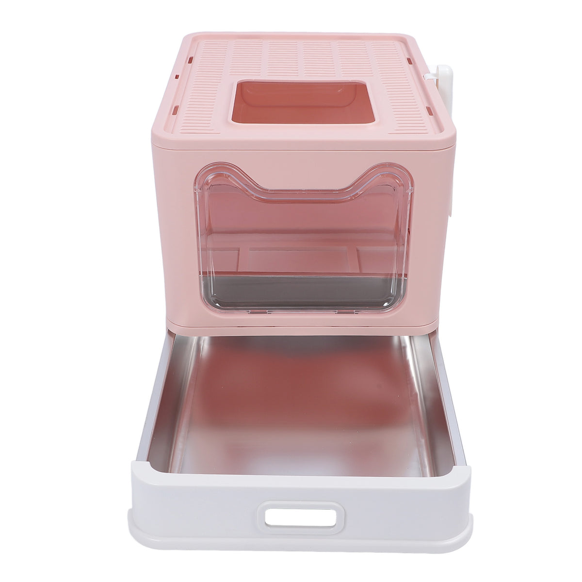 Closed Cat Stainless Steel Litter Box Large Drawer Style 3Y Manufacturer code AG250811000115