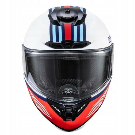 Closed helmet SPARCO CLUB X-PRO ECE R22-06 Martini Racing size. L Packaging status original