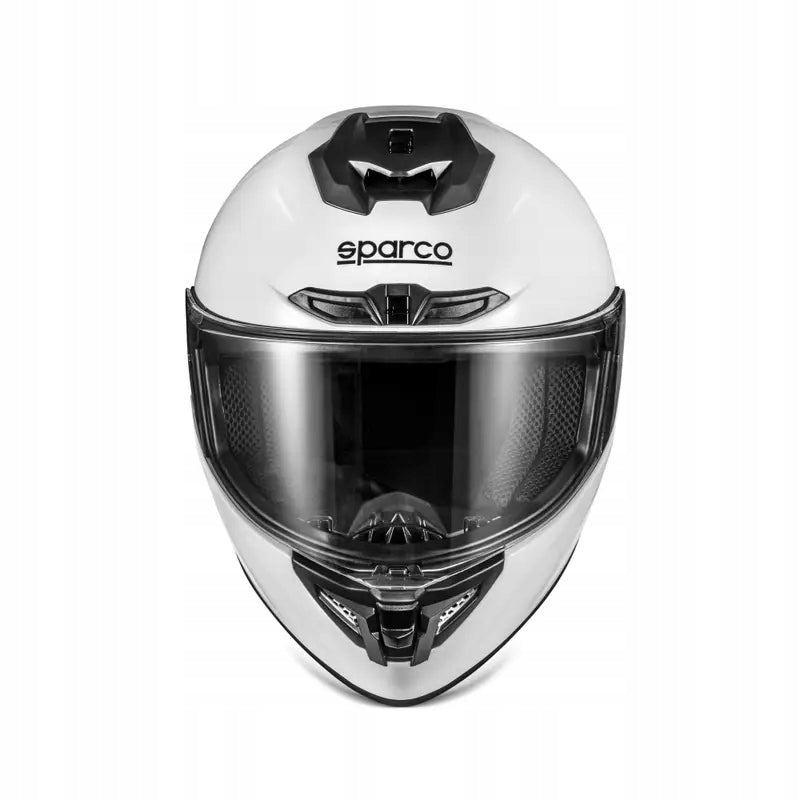 Closed helmet SPARCO CLUB X-PRO homologation ECE R22-06 white size. XS Packaging status original