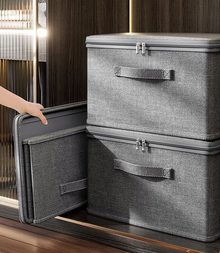 Closet organizer container closed 30x20x12cm with zipper cover Manufacturer code GR8