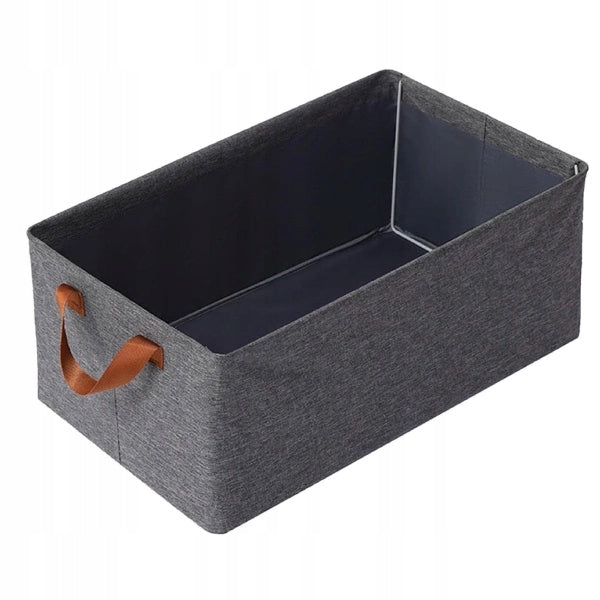 Clothes Organizer 47x28x20cm for Wardrobe and Drawer Folding Container Grey Brand ABC-RC