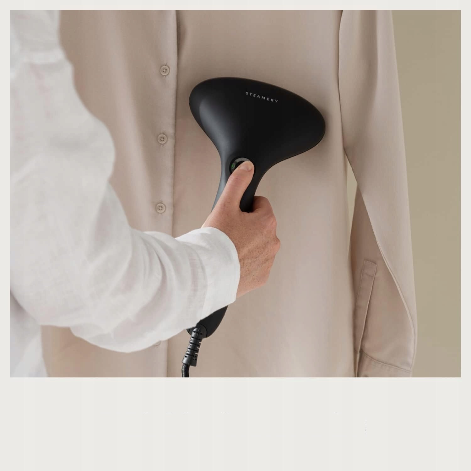 Clothes Steamer 1500W Strong Manufacturer code Prasownica parowa steamer do ubrań czarna