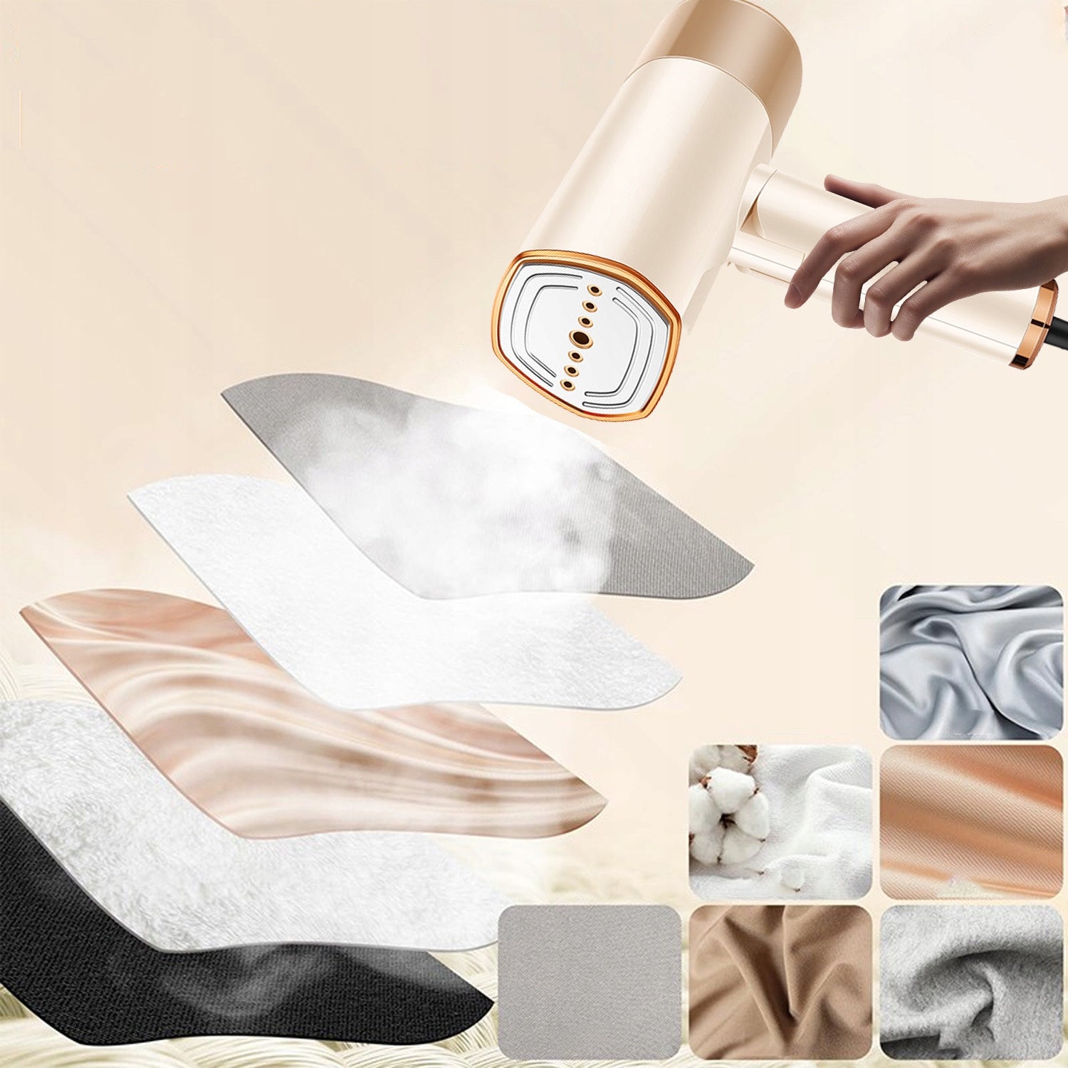 Clothes Steamer 1500w Strong Handheld Clothes Feed Brand Bedee