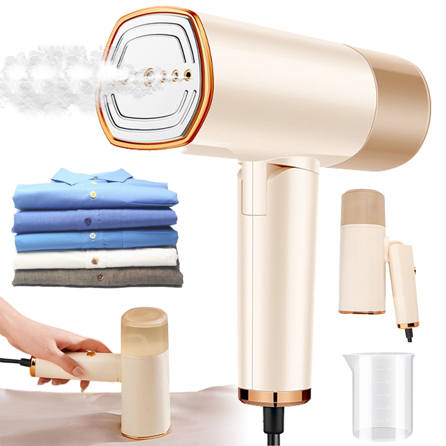 Clothes Steamer 1500w Strong Handheld Clothes Feed Manufacturer code Parownica do ubrań 1500W