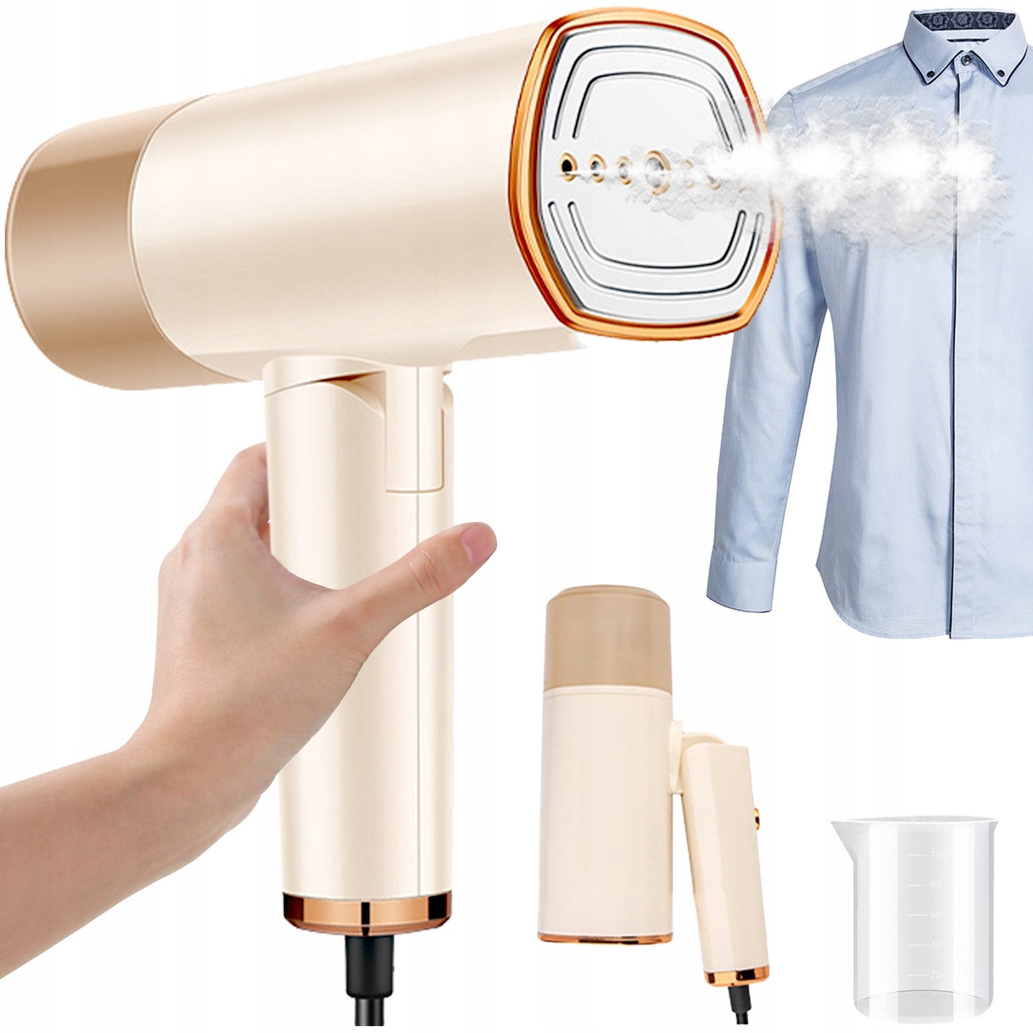 Clothes Steamer 1500w Strong Handheld Clothes Feed