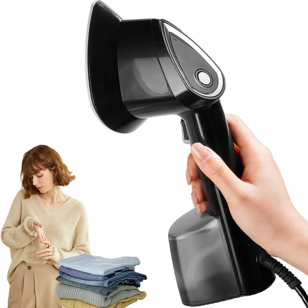Clothes Steamer Folding Black Portable Folding Mini Set